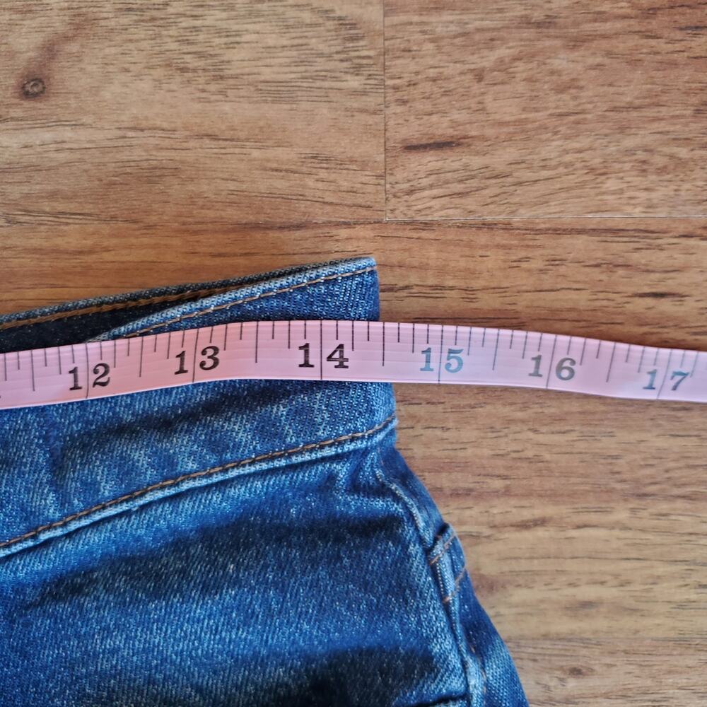 Madewell Jeans Size 27 Flea Market Flares Button Fly High Waist - Picture 6 of 8
